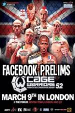 Watch Cage Warriors 52 Facebook Preliminary Fights Letmewatchthis