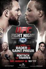 Watch UFC Fight Night 47: Bader Vs. Preux Letmewatchthis
