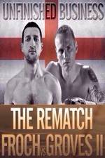 Watch Carl Froch vs George Groves II Letmewatchthis