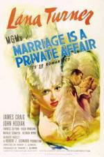 Watch Marriage Is a Private Affair Letmewatchthis