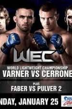 Watch WEC 38 Varner vs Cerrone Letmewatchthis