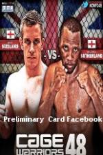 Watch Cage Warriors 48 Preliminary Card Facebook Letmewatchthis