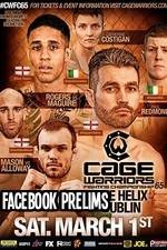 Watch Cage Warriors 65 Facebook prelims Letmewatchthis