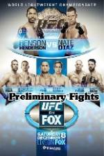 Watch UFC On Fox Henderson vs Diaz Preliminary Fights Letmewatchthis