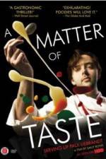 Watch A Matter of Taste: Serving Up Paul Liebrandt Letmewatchthis