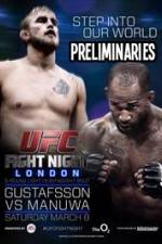 Watch UFC Fight Night 38: Gustafsson vs. Manuwa Preliminaries Letmewatchthis