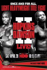Watch Boxing Light Heavyweight Hopkins vs Dawson II Letmewatchthis