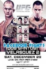 Watch UFC 155 Dos Santos vs Velasquez 2 Facebook Fights Letmewatchthis