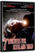 Watch Seven Murders for Scotland Yard Letmewatchthis