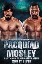 Watch WBO Boxing Manny Pacquiao vs Shane Mosley Letmewatchthis
